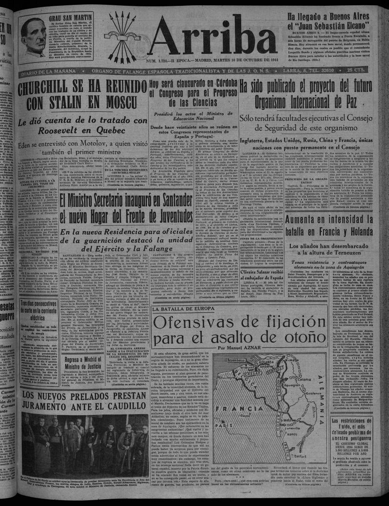 Miniatura de Arriba del 10 de octubre de 1944