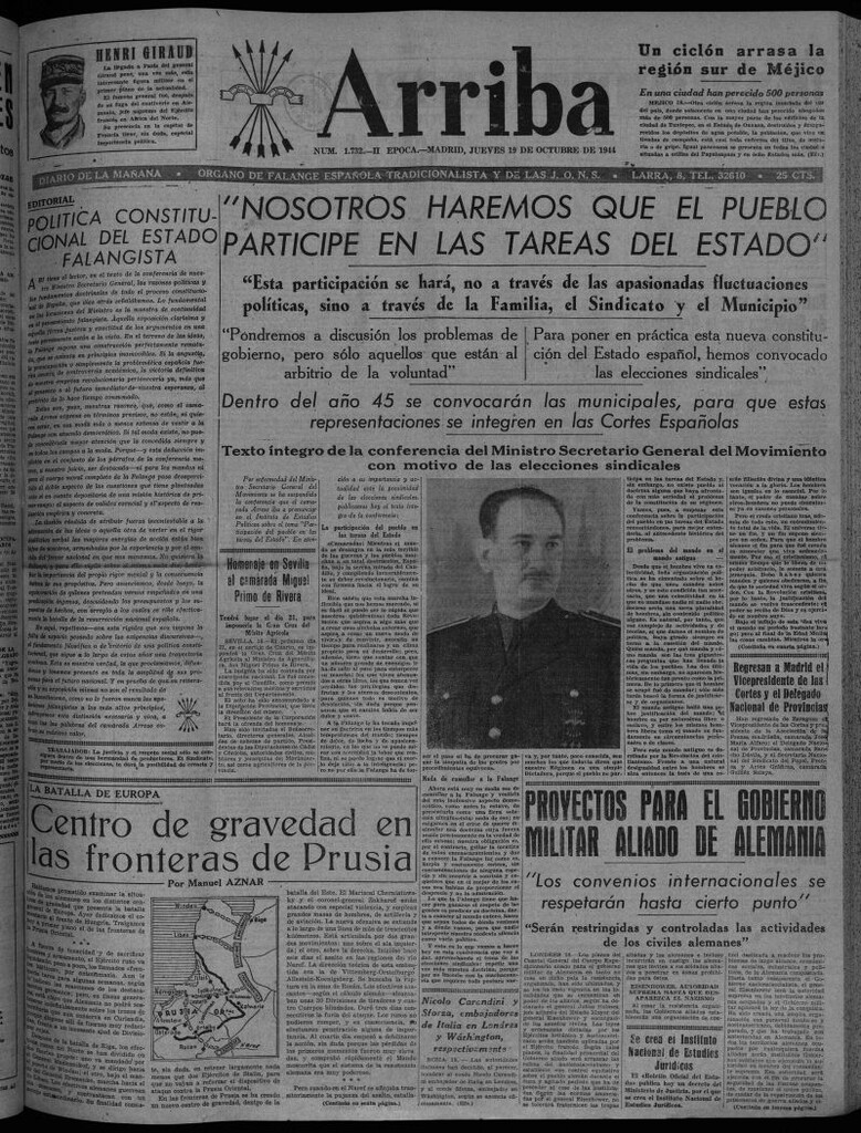Miniatura de Arriba del 19 de octubre de 1944