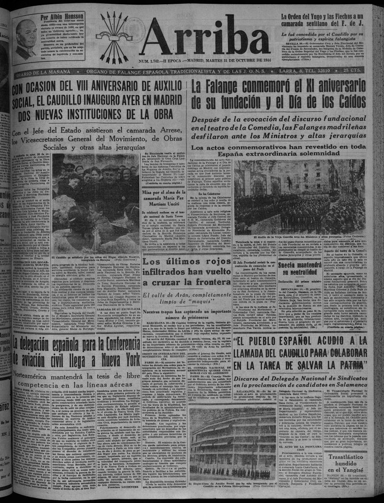 Miniatura de Arriba del 31 de octubre de 1944