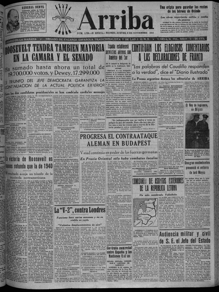 Miniatura de Arriba del 9 de noviembre de 1944