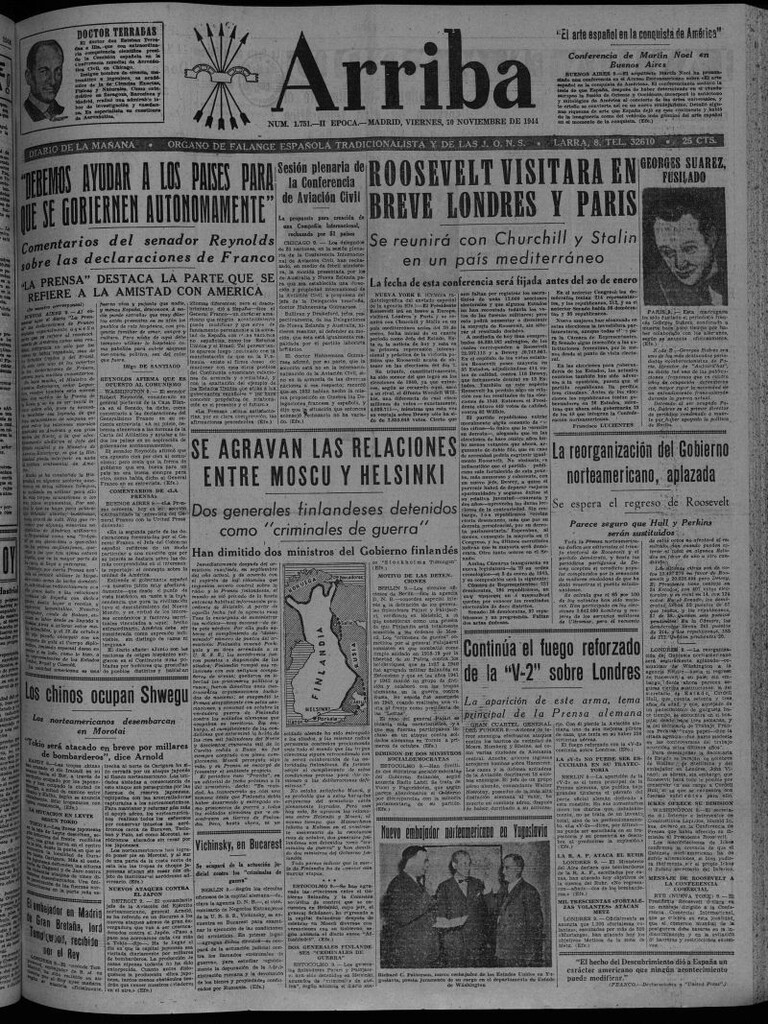 Miniatura de Arriba del 10 de noviembre de 1944