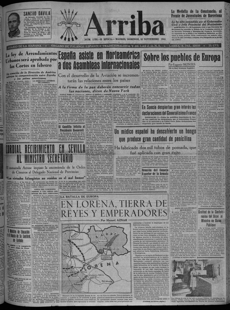 Miniatura de Arriba del 12 de noviembre de 1944