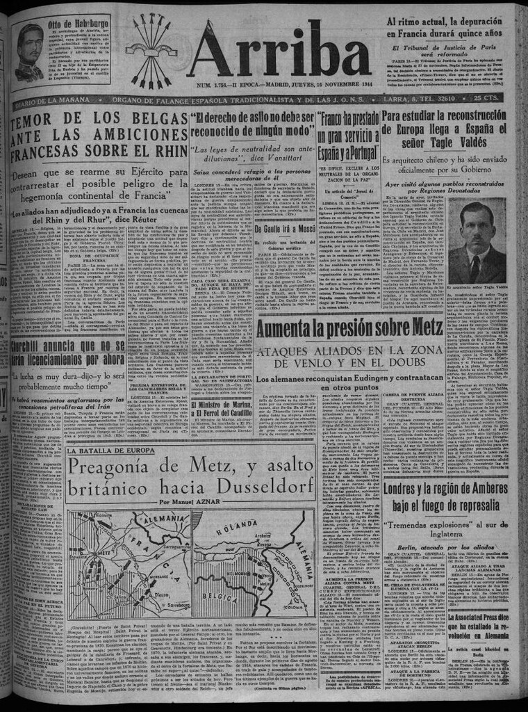 Miniatura de Arriba del 16 de noviembre de 1944
