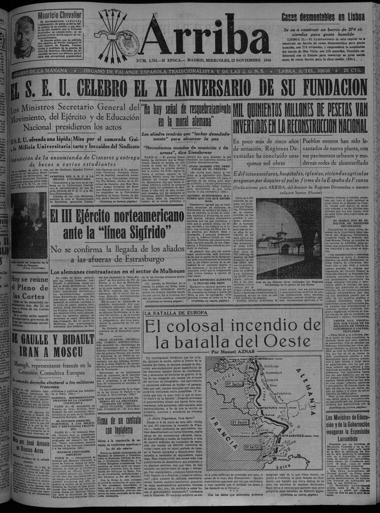 Miniatura de Arriba del 22 de noviembre de 1944