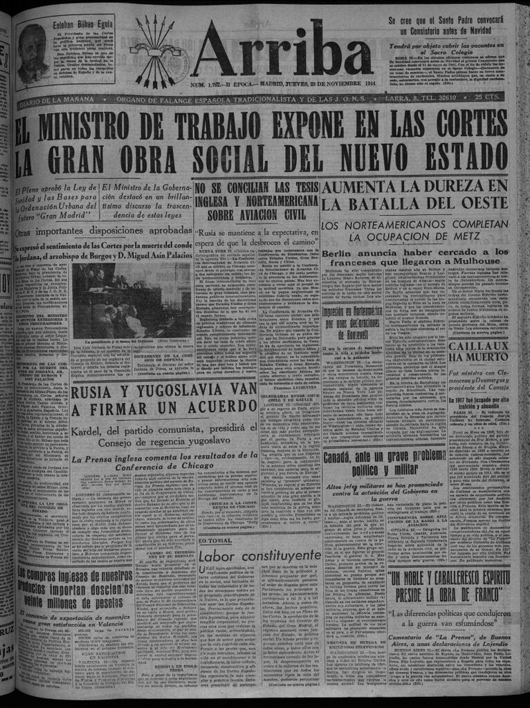 Miniatura de Arriba del 23 de noviembre de 1944