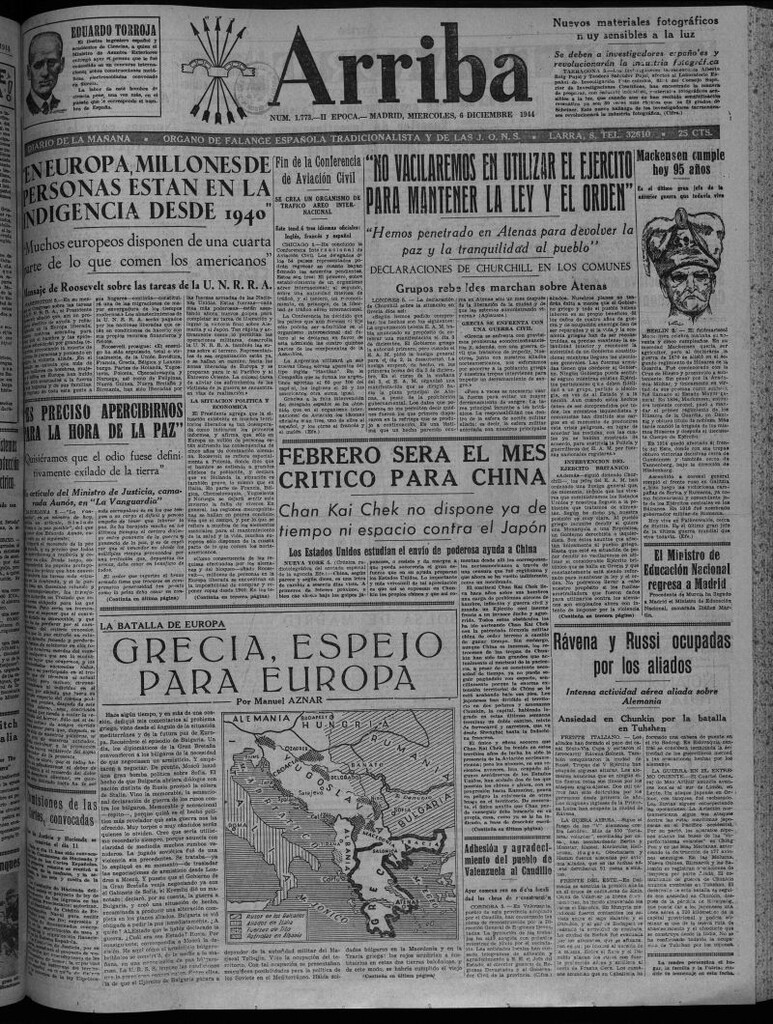 Miniatura de Arriba del 6 de diciembre de 1944
