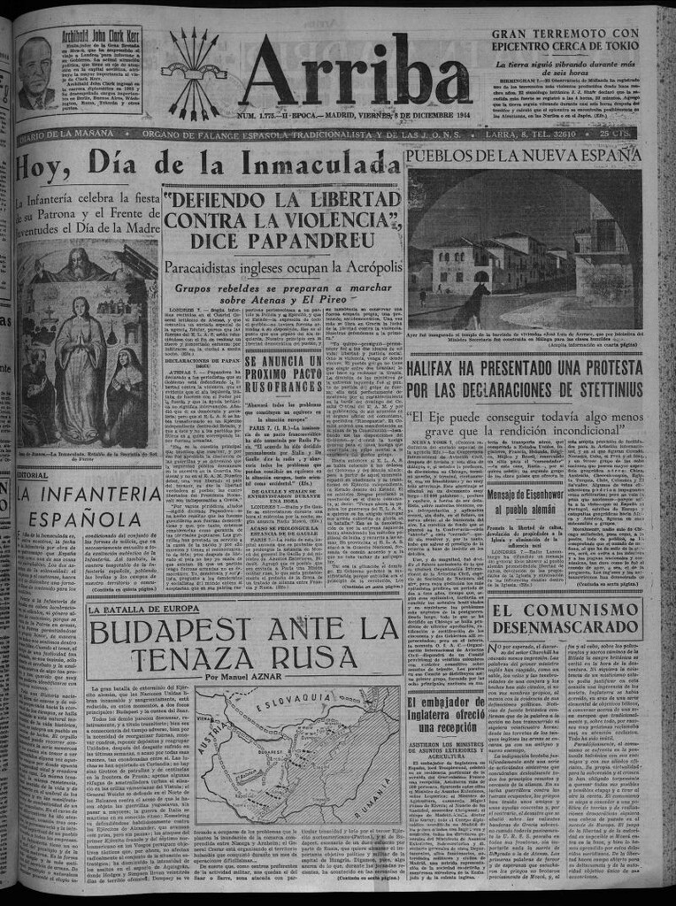 Miniatura de Arriba del 8 de diciembre de 1944