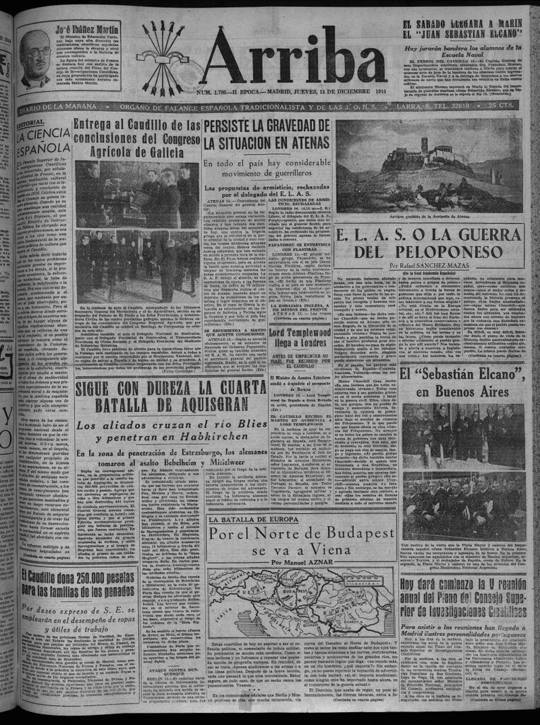 Miniatura de Arriba del 14 de diciembre de 1944