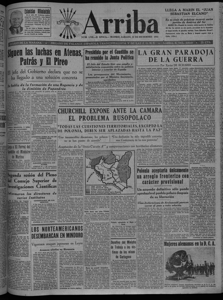 Miniatura de Arriba del 16 de diciembre de 1944