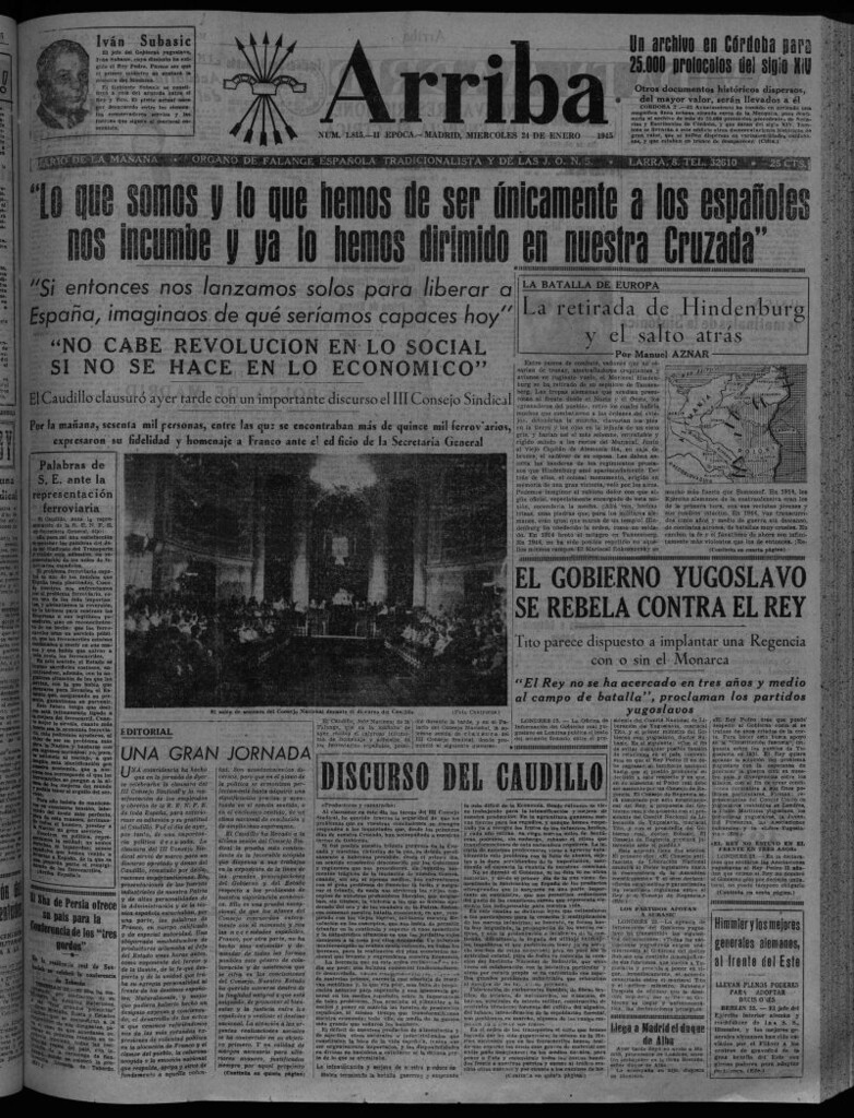 Miniatura de Arriba del 24 de enero de 1945