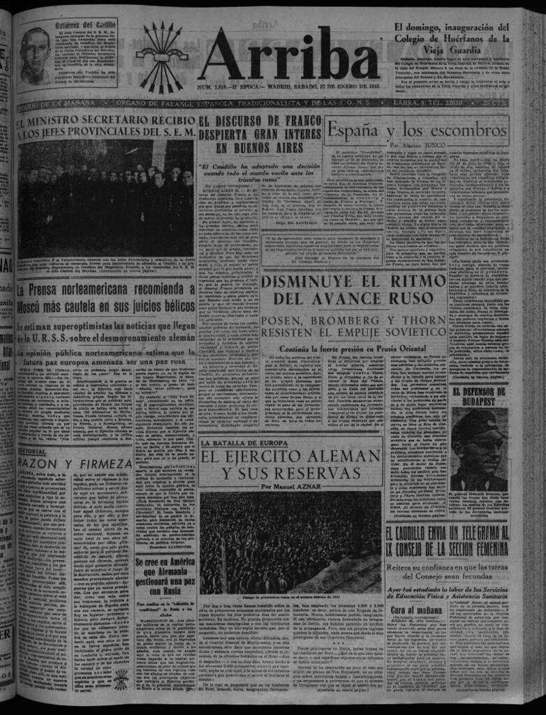 Miniatura de Arriba del 27 de enero de 1945