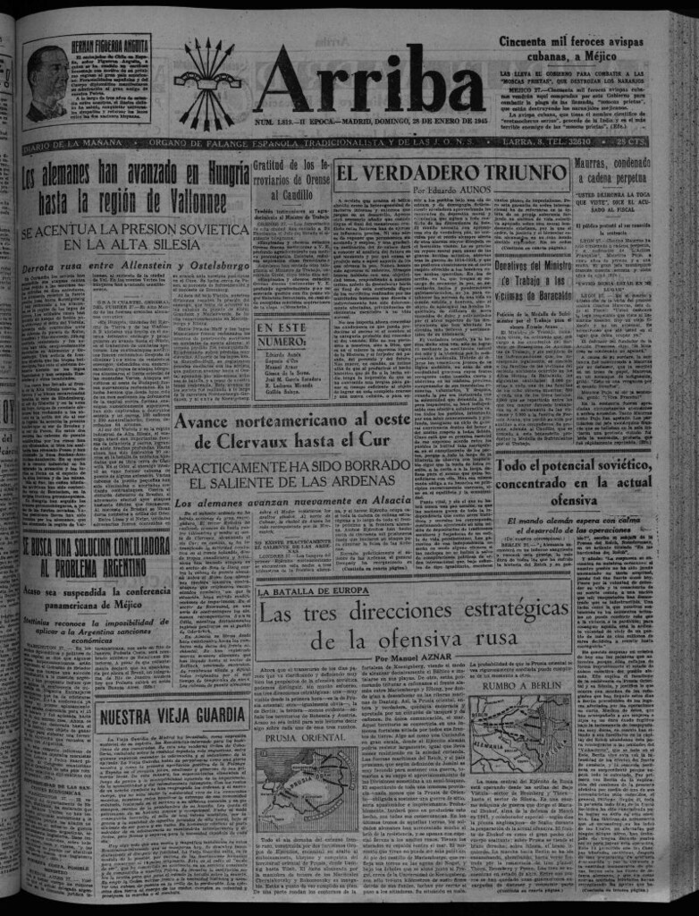 Miniatura de Arriba del 28 de enero de 1945
