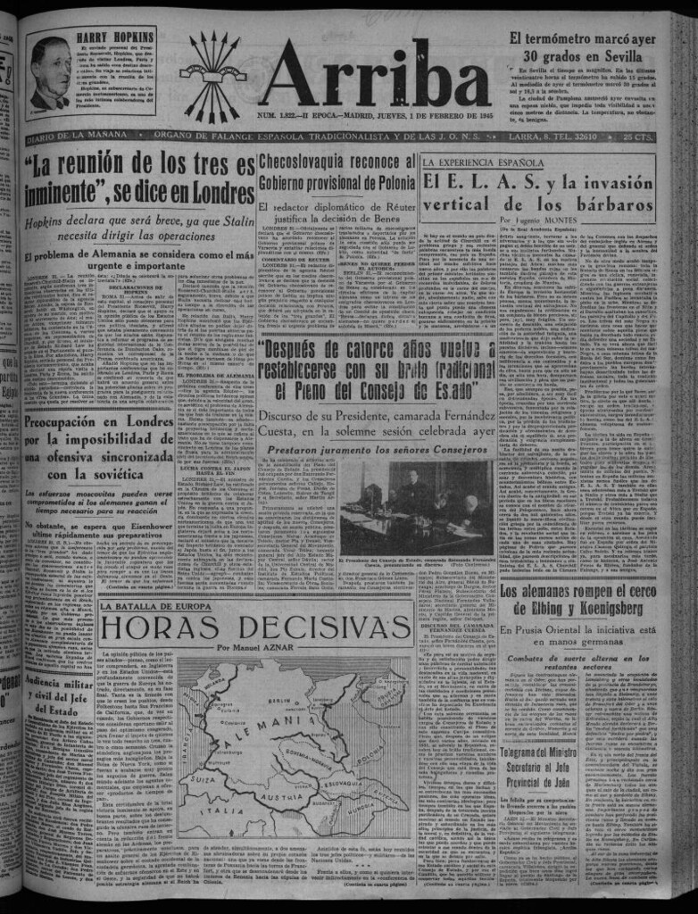 Miniatura de Arriba del 1 de febrero de 1945