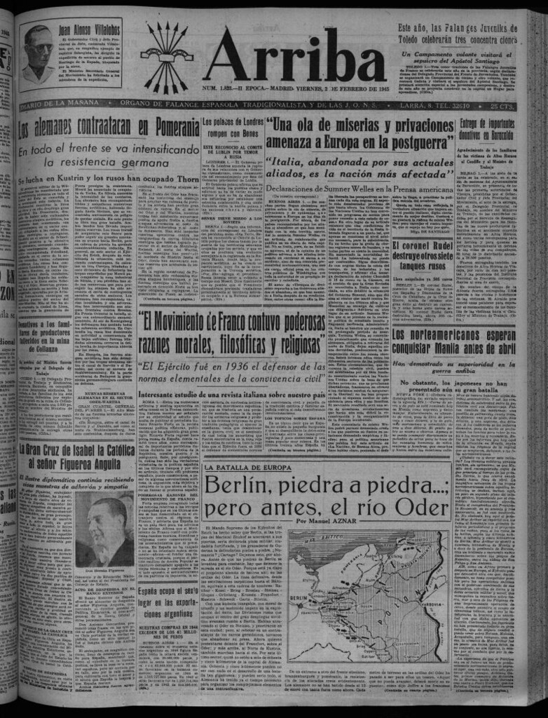 Miniatura de Arriba del 2 de febrero de 1945