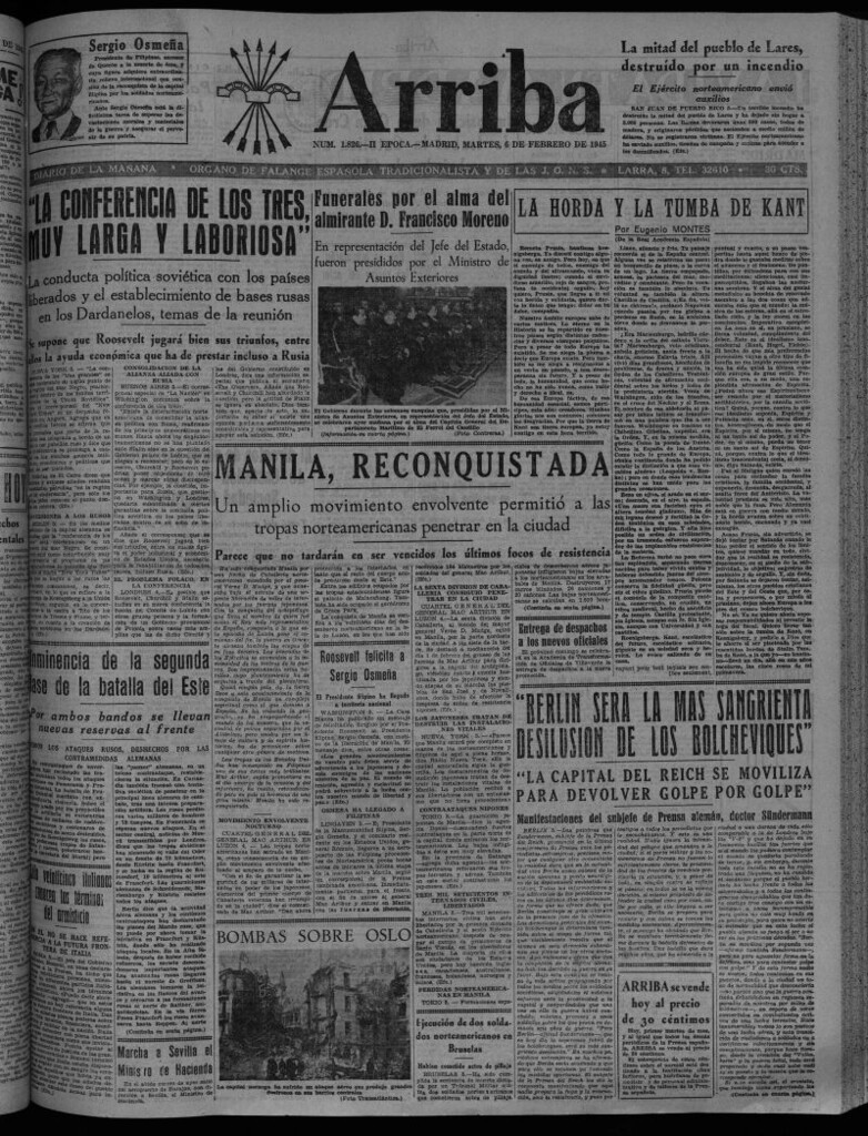 Miniatura de Arriba del 6 de febrero de 1945