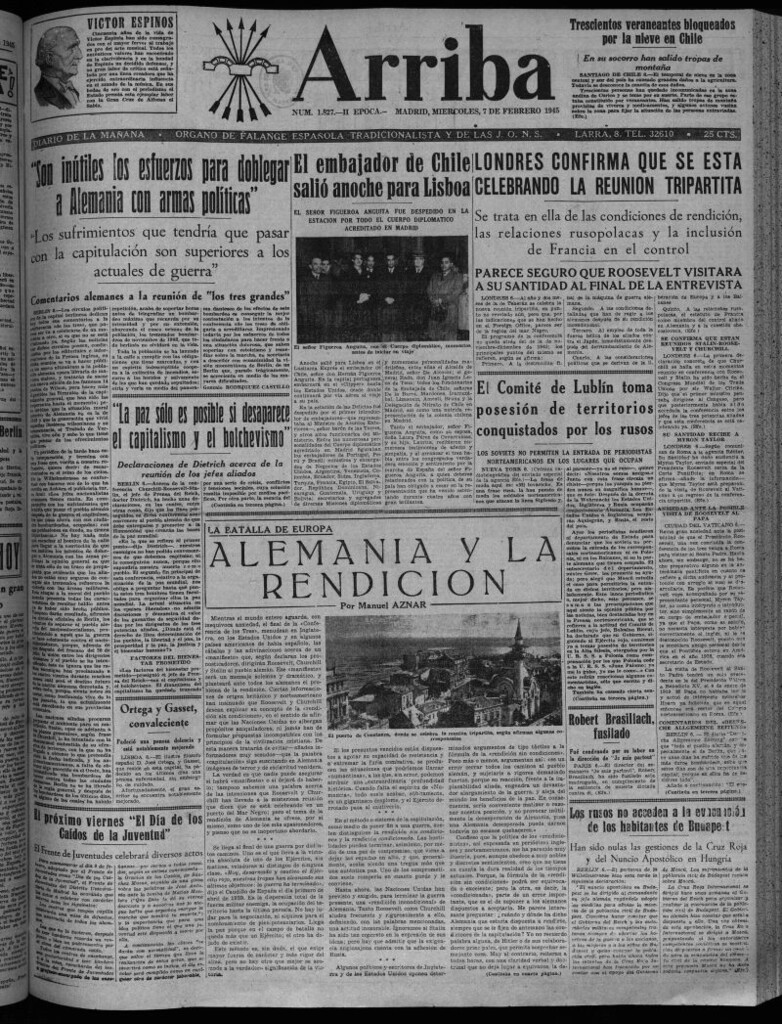 Miniatura de Arriba del 7 de febrero de 1945