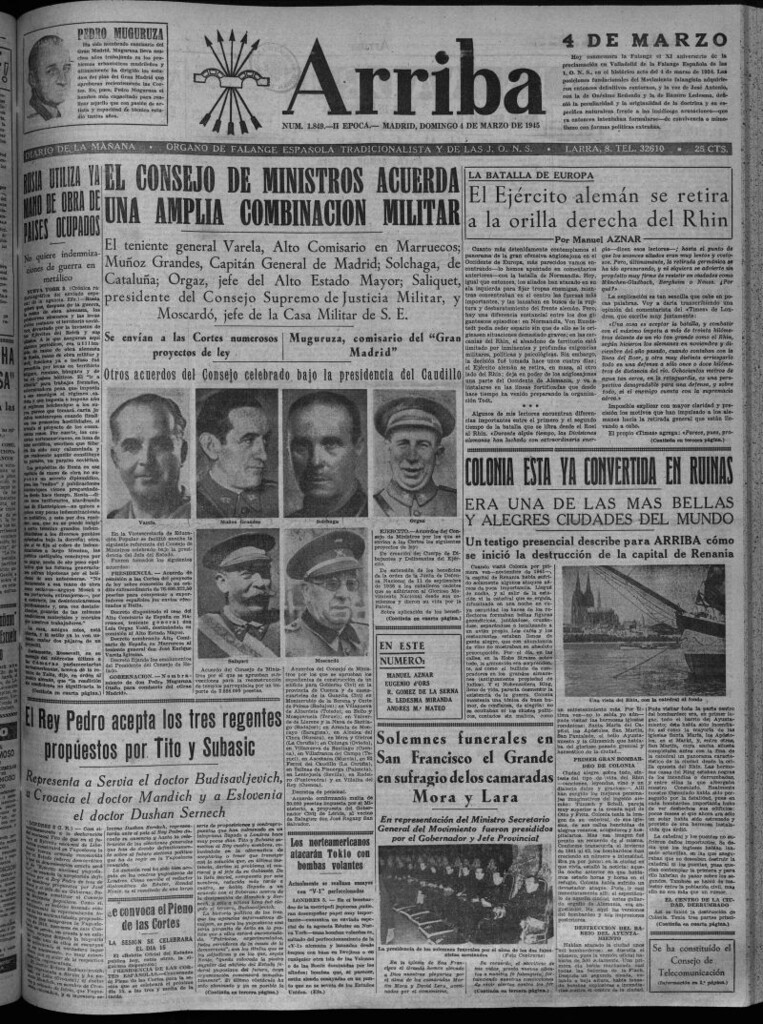 Miniatura de Arriba del 4 de marzo de 1945