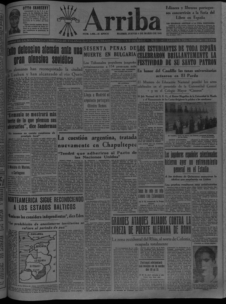 Miniatura de Arriba del 8 de marzo de 1945