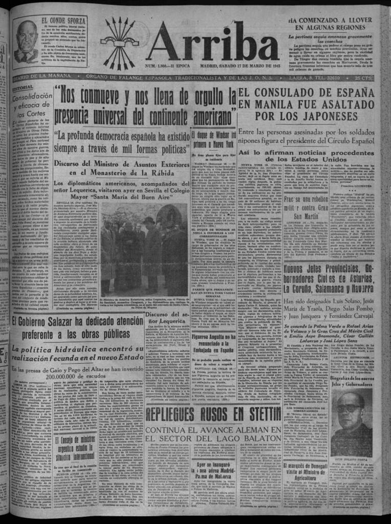 Miniatura de Arriba del 17 de marzo de 1945