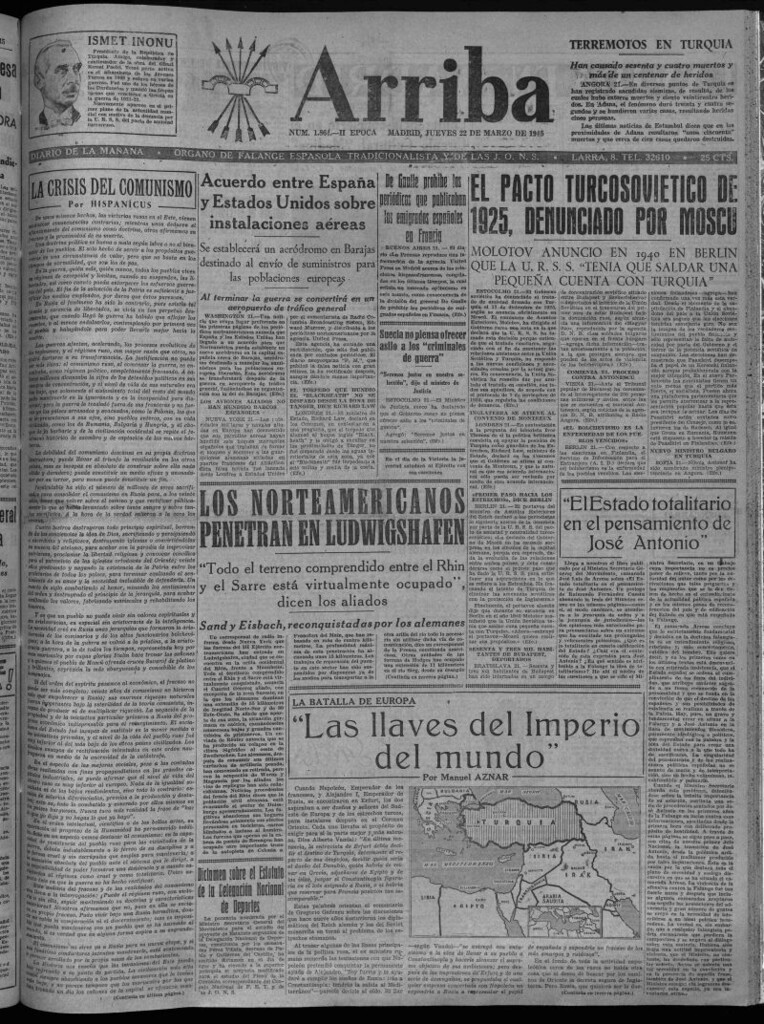 Miniatura de Arriba del 22 de marzo de 1945