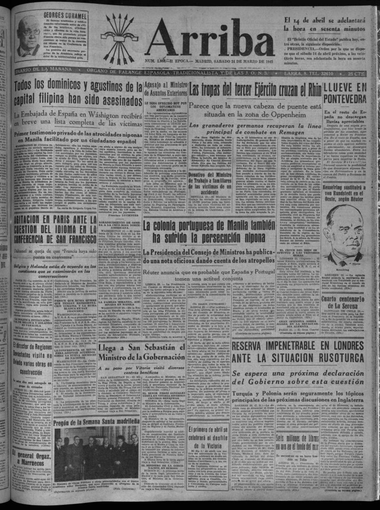 Miniatura de Arriba del 24 de marzo de 1945