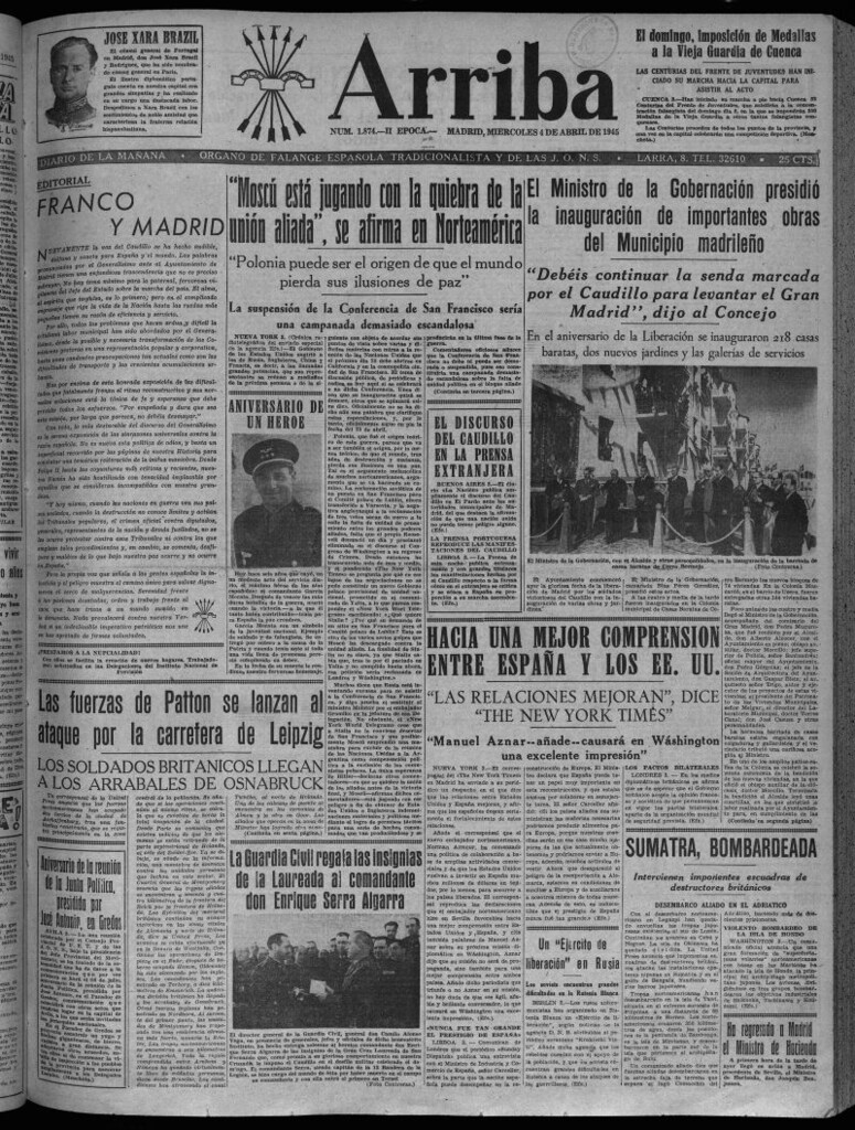 Miniatura de Arriba del 4 de abril de 1945