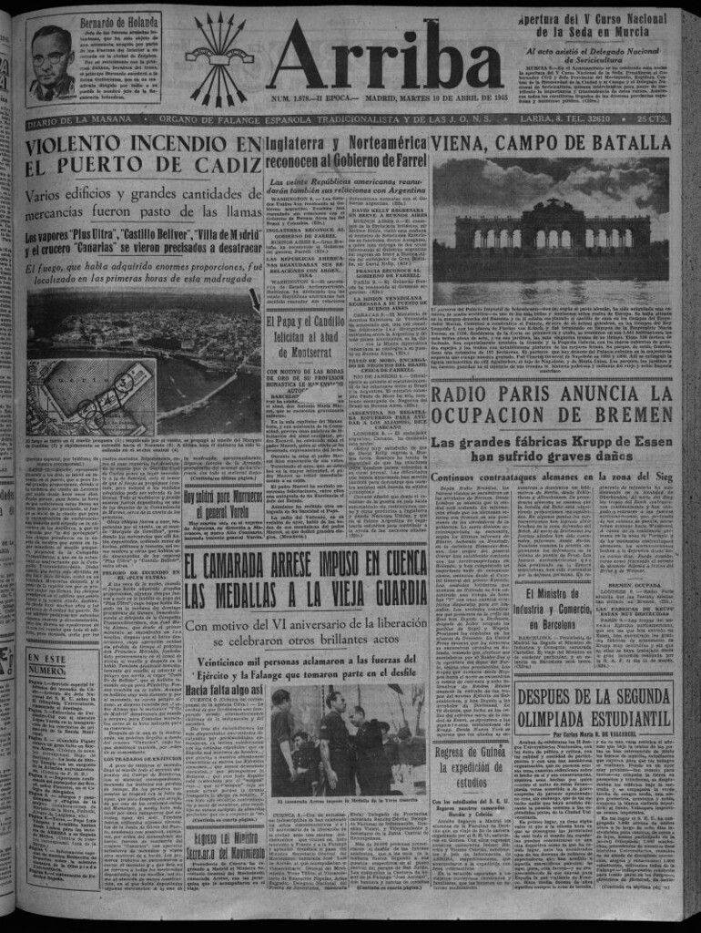 Miniatura de Arriba del 10 de abril de 1945