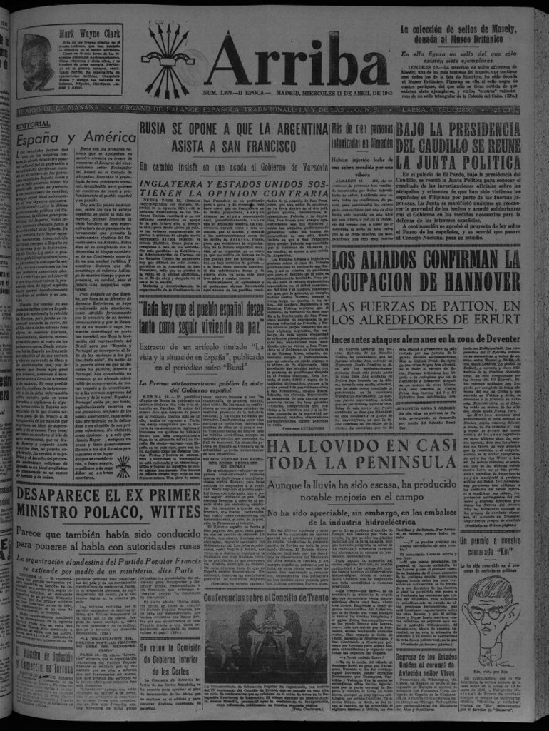 Miniatura de Arriba del 11 de abril de 1945