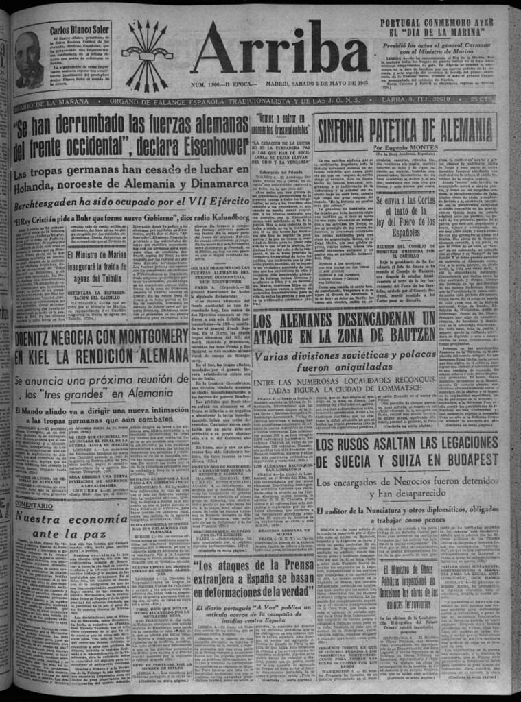 Miniatura de Arriba del 5 de mayo de 1945