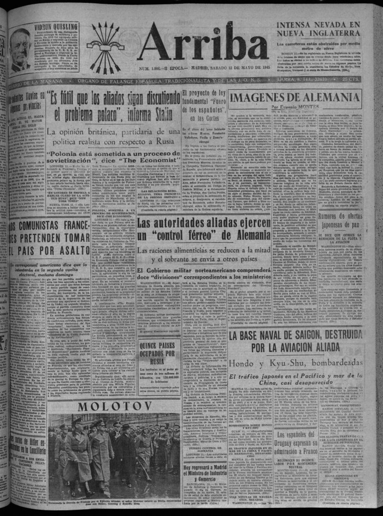 Miniatura de Arriba del 12 de mayo de 1945