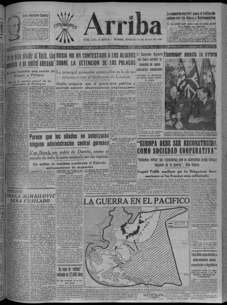 Miniatura de Arriba del 13 de mayo de 1945