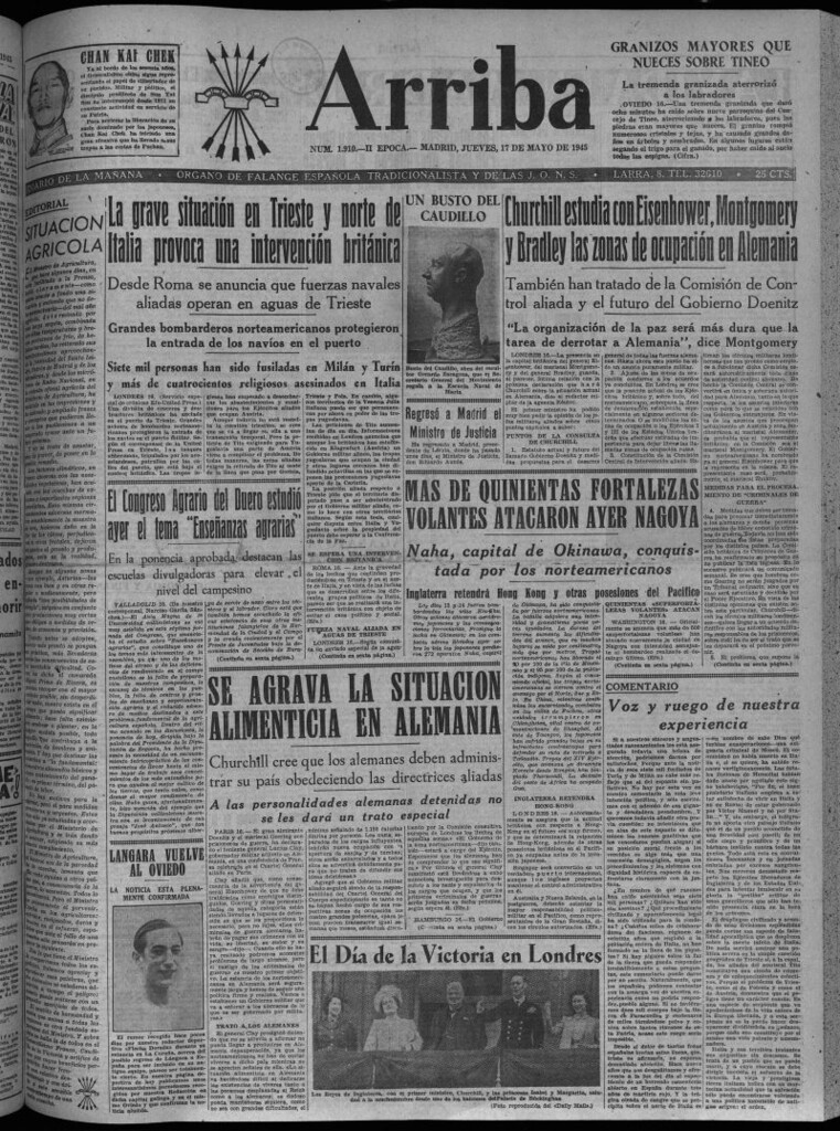 Miniatura de Arriba del 17 de mayo de 1945
