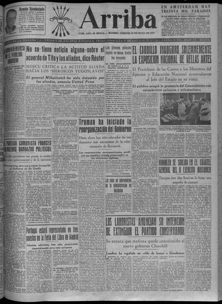 Miniatura de Arriba del 25 de mayo de 1945