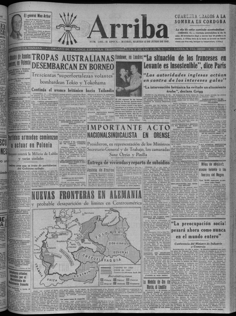 Miniatura de Arriba del 12 de junio de 1945