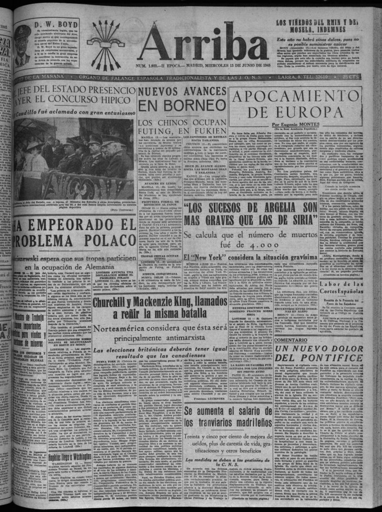 Miniatura de Arriba del 13 de junio de 1945