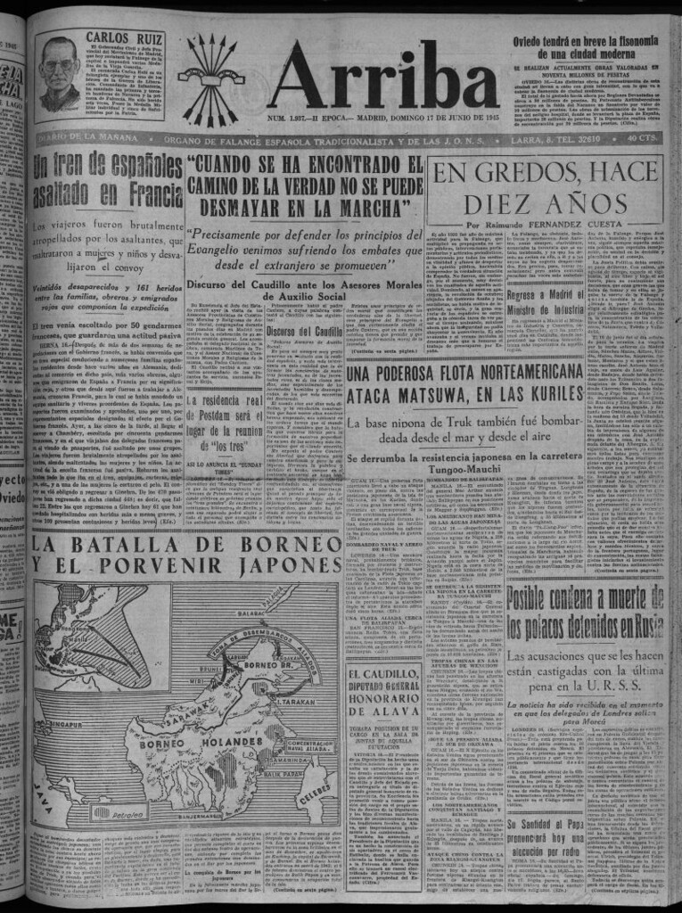 Miniatura de Arriba del 17 de junio de 1945