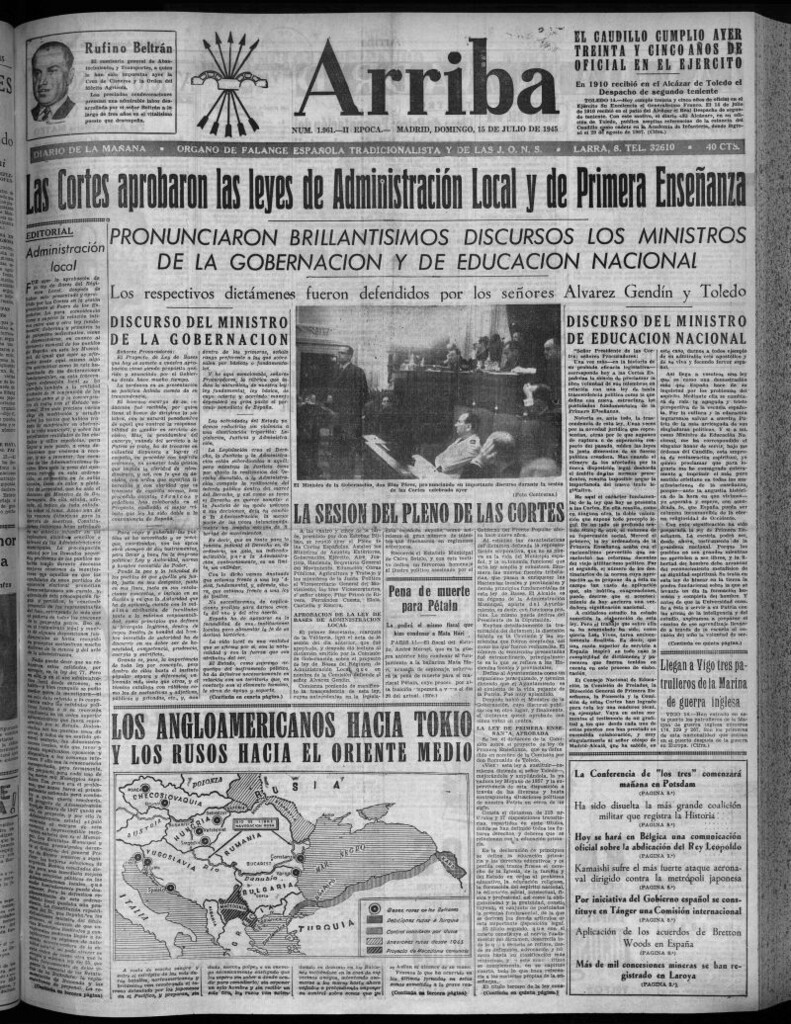 Miniatura de Arriba del 15 de julio de 1945