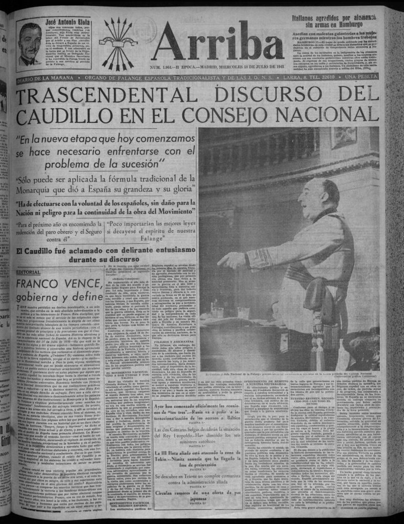 Miniatura de Arriba del 18 de julio de 1945