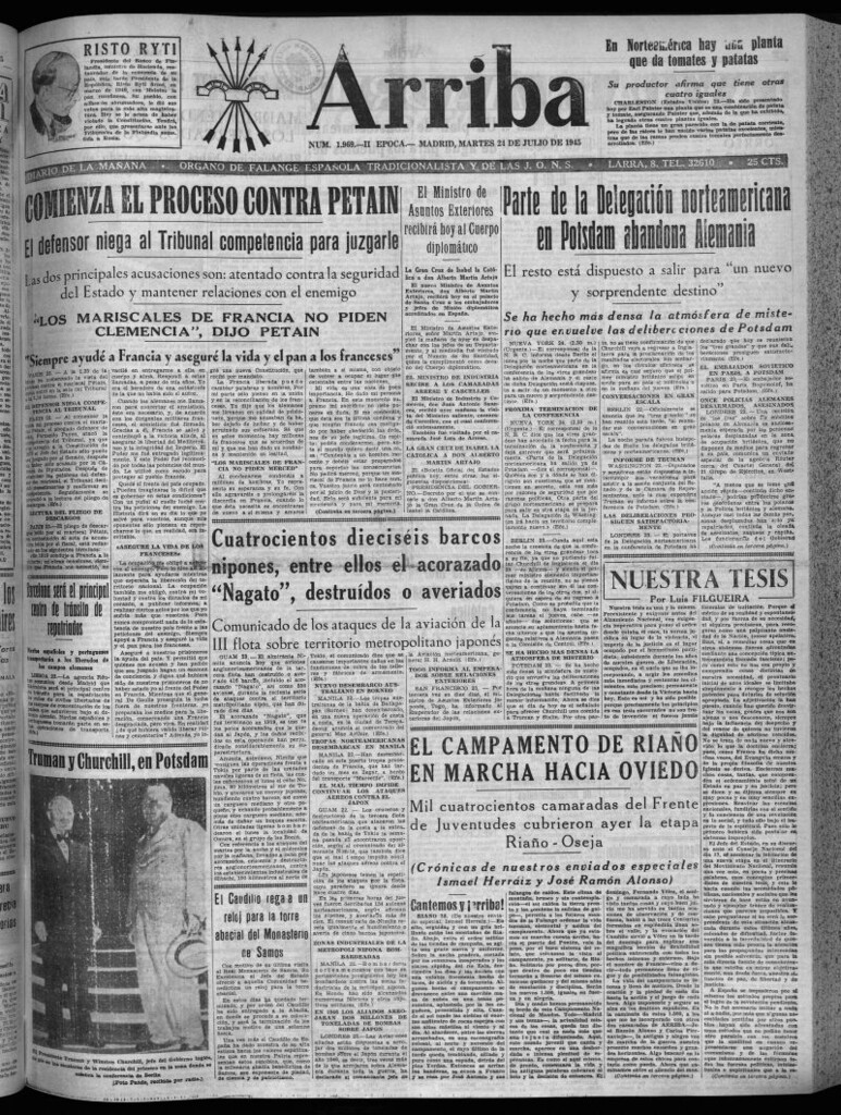 Miniatura de Arriba del 24 de julio de 1945