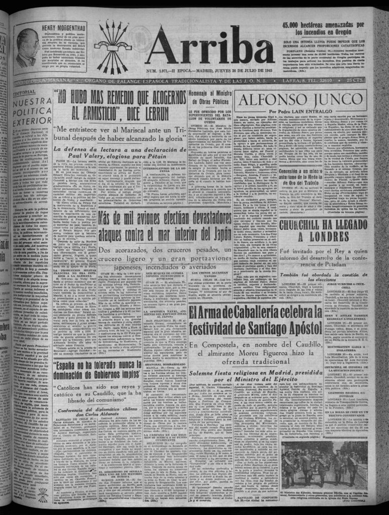 Miniatura de Arriba del 26 de julio de 1945