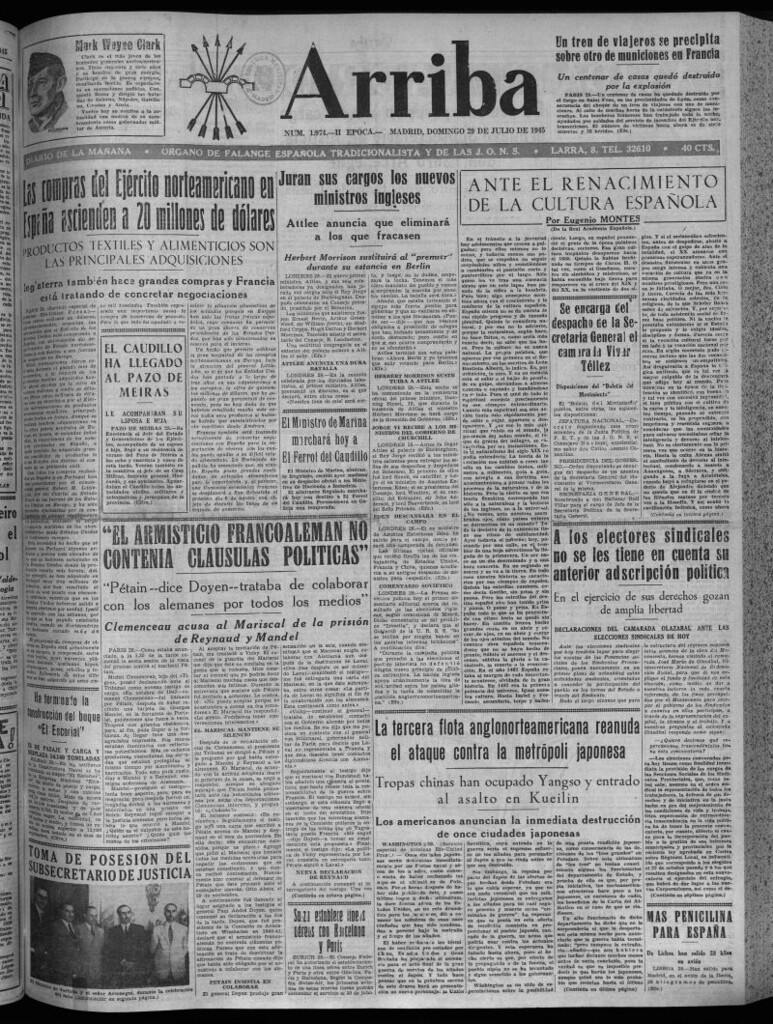 Miniatura de Arriba del 29 de julio de 1945