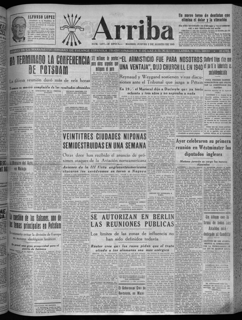 Miniatura de Arriba del 2 de agosto de 1945