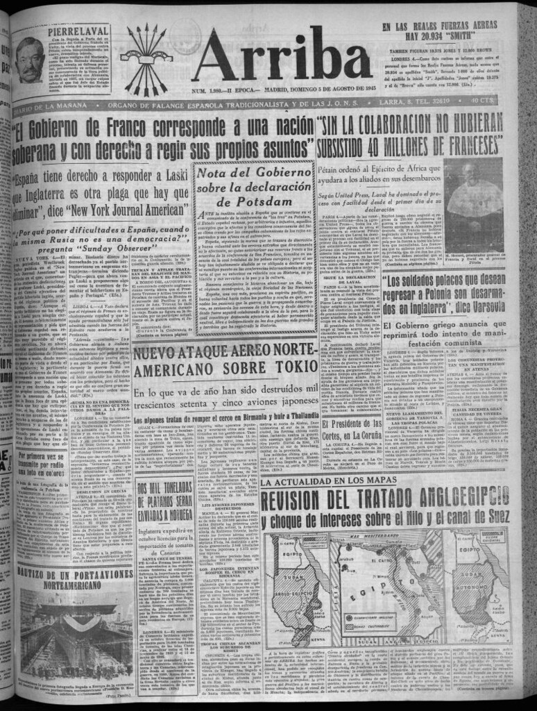 Miniatura de Arriba del 5 de agosto de 1945