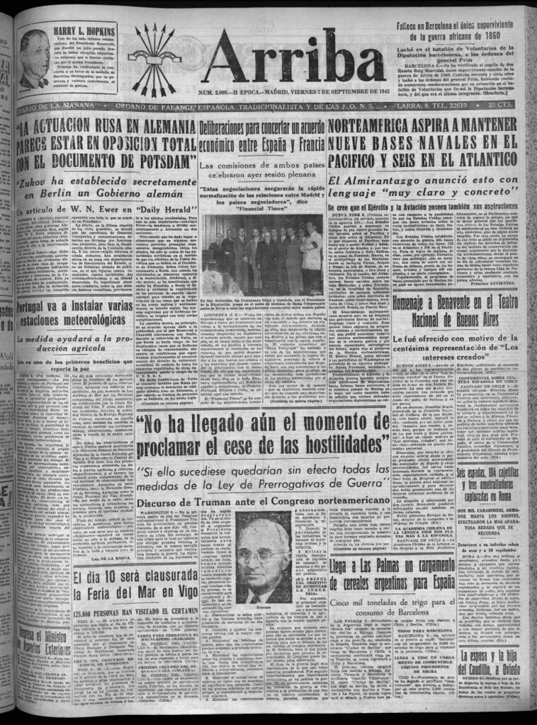 Miniatura de Arriba del 7 de septiembre de 1945