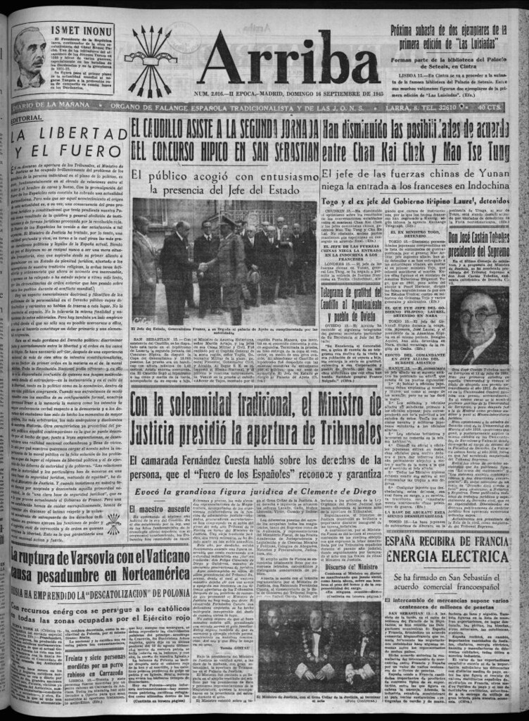 Miniatura de Arriba del 16 de septiembre de 1945