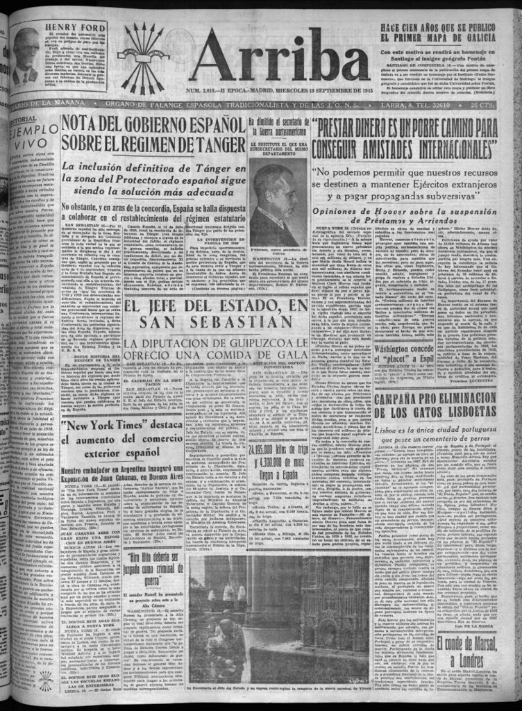 Miniatura de Arriba del 19 de septiembre de 1945