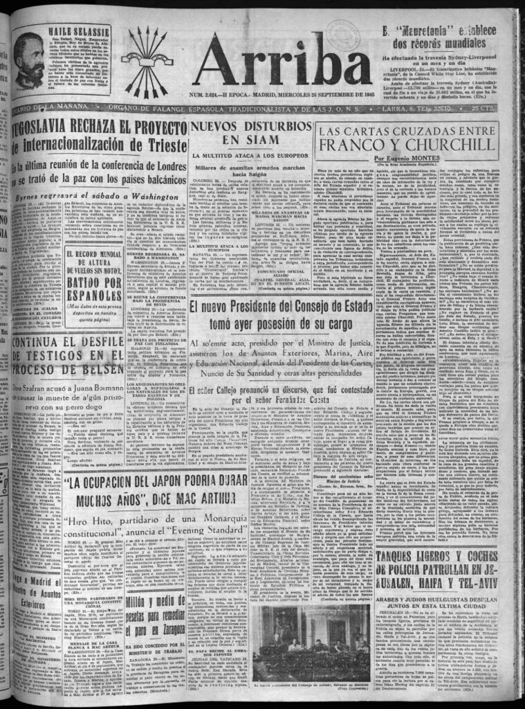 Miniatura de Arriba del 26 de septiembre de 1945
