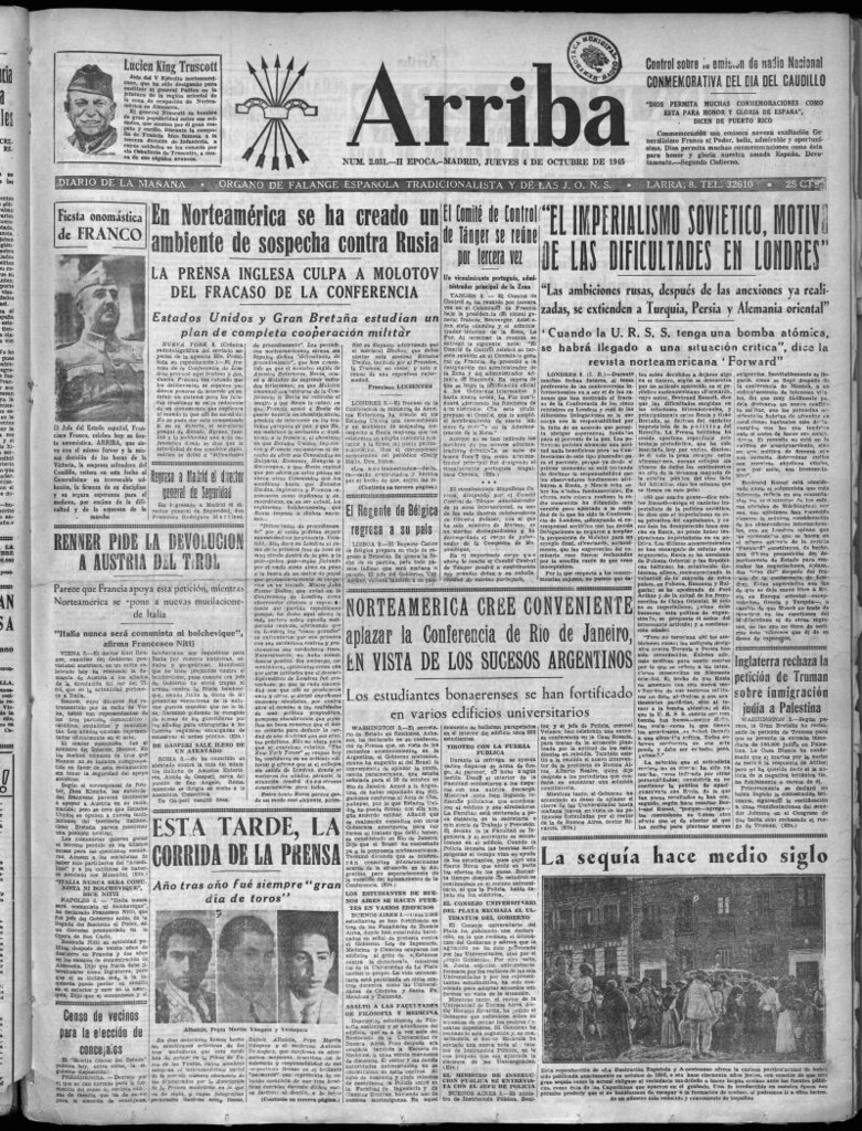 Miniatura de Arriba del 4 de octubre de 1945