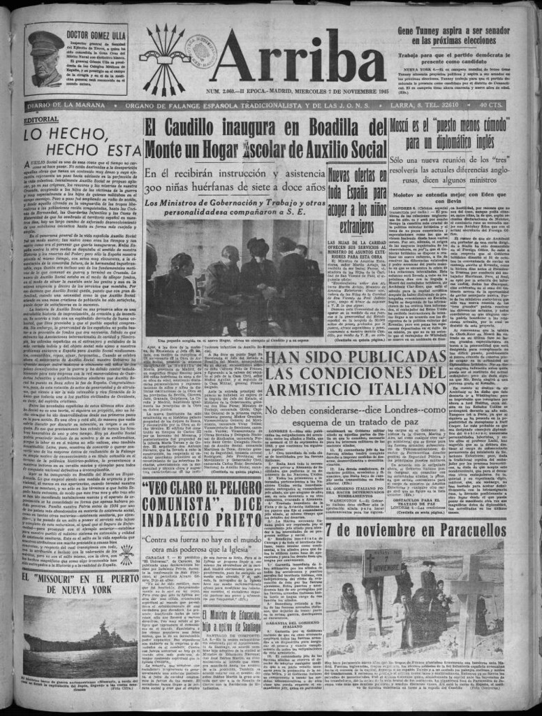 Miniatura de Arriba del 7 de noviembre de 1945