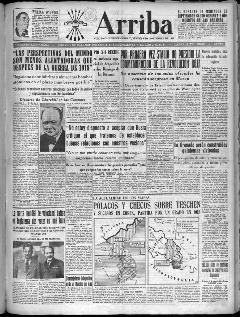 Miniatura de Arriba del 8 de noviembre de 1945